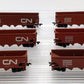 Bachmann HO Scale Assorted Canadian National 4-Bay Hopper Cars [6] VG