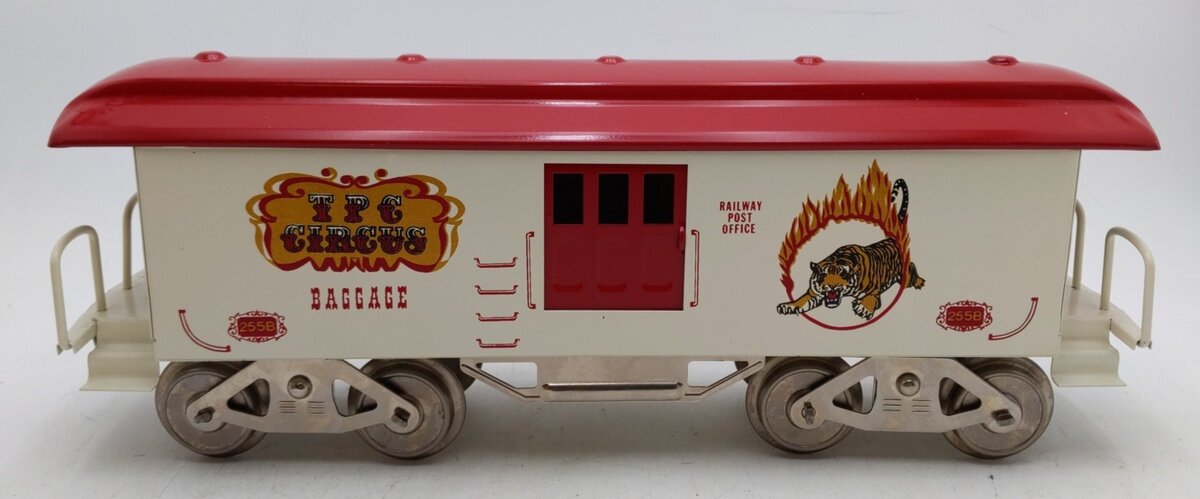 McCoy 255B Standard Gauge Circus Baggage Car EX/Box