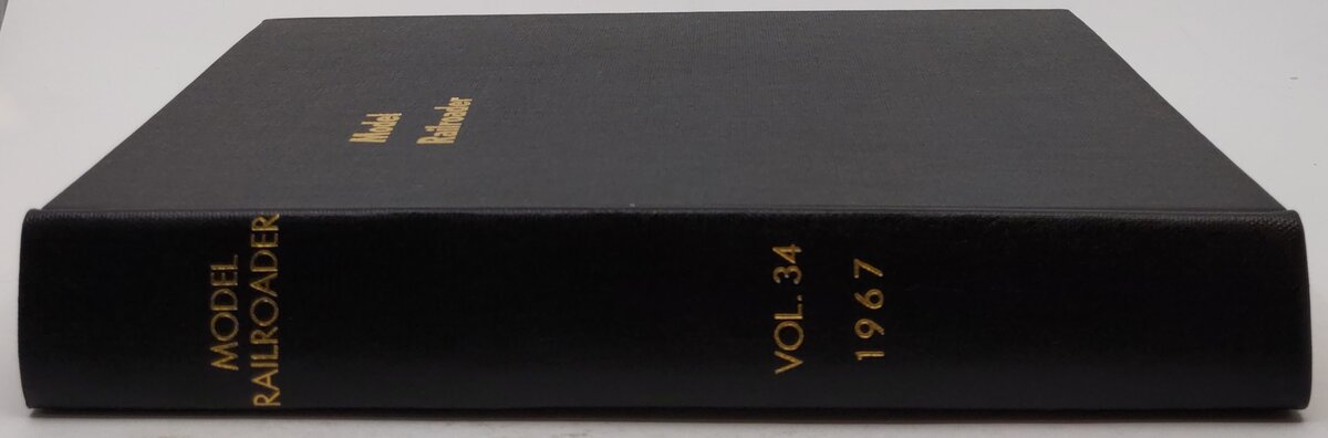 Model Railroader Vol.34 1967 Hardcover Book VG