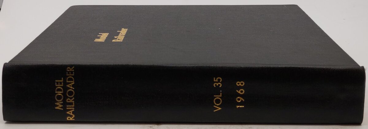 Model Railroader Vol.35 1968 Hardcover Book VG