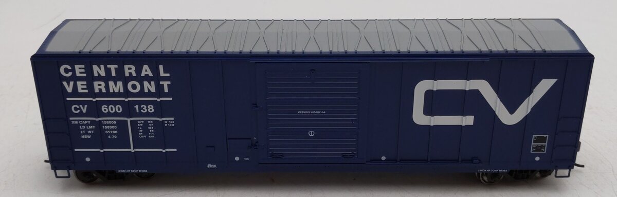 Athearn 18699 HO Central Vermont 50' FMC 5347 Boxcar #600138