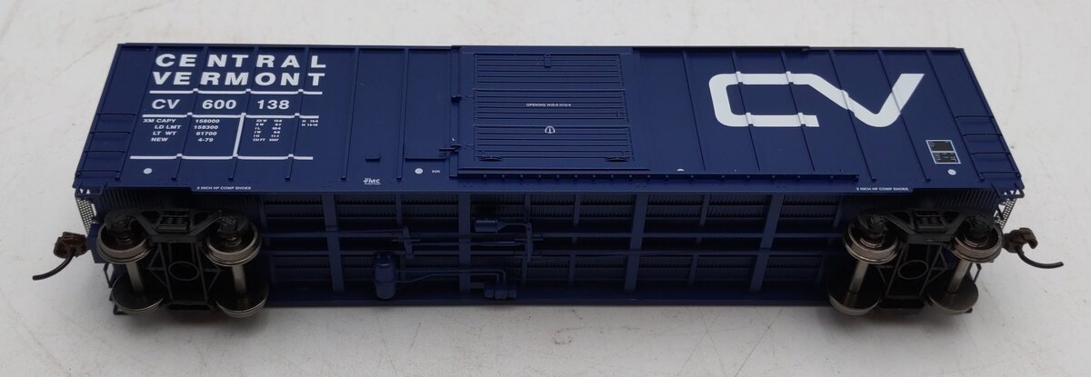 Athearn 18699 HO Central Vermont 50' FMC 5347 Boxcar #600138