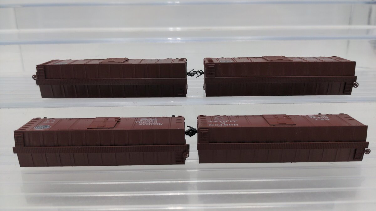Broadway Limited 7271 N 1930's 40' Steel Boxcar Variety Set B (Set of 4) LN/Box