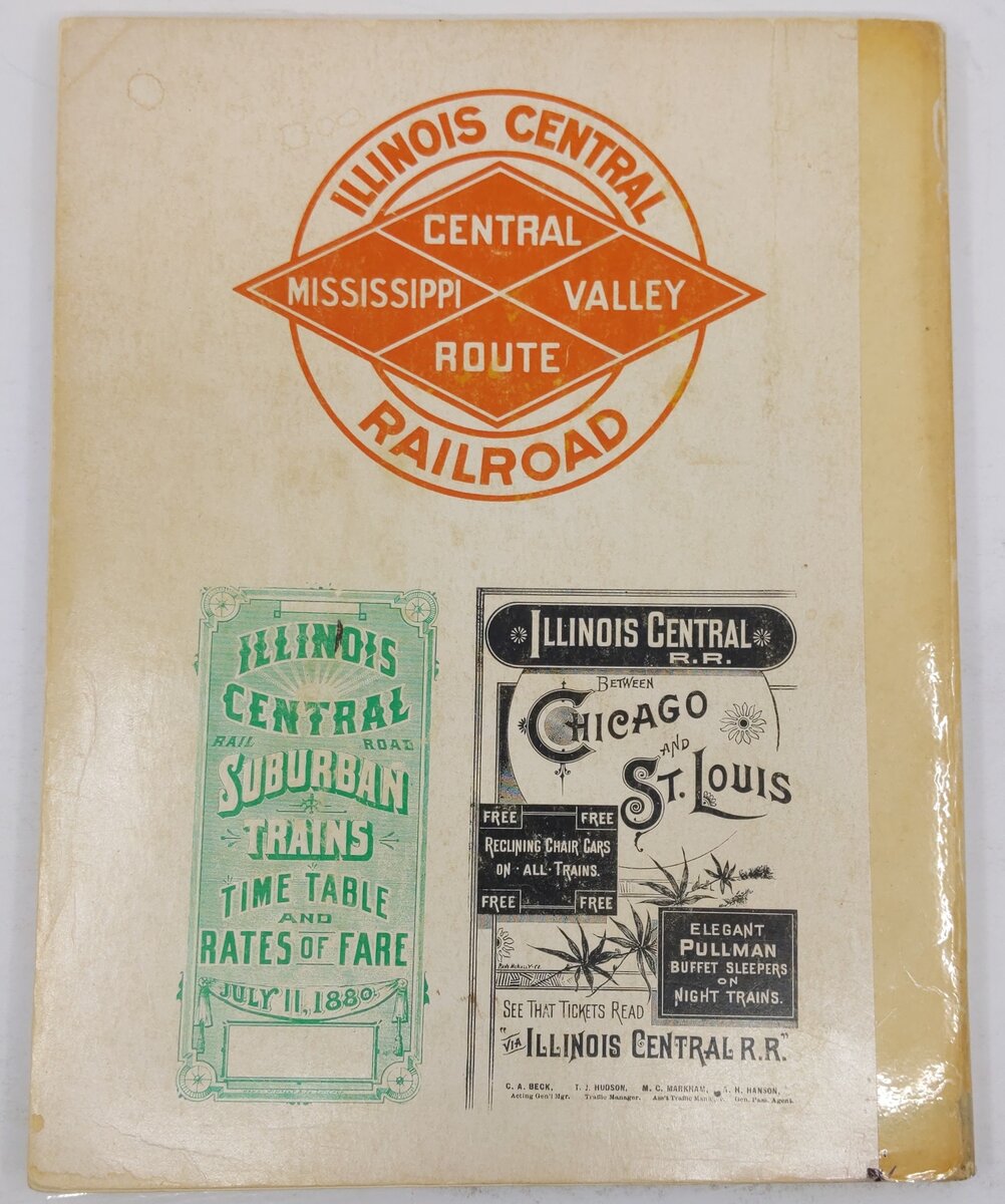 Illinois Central Monarchs Of Mid-America Paperback Book W. David Randall VG