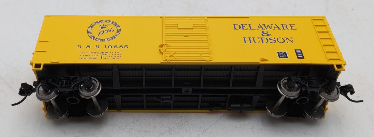 Bowser 42847 HO Delaware and Hudson 40' Steel Side Box Car Ready-To-Run #19685