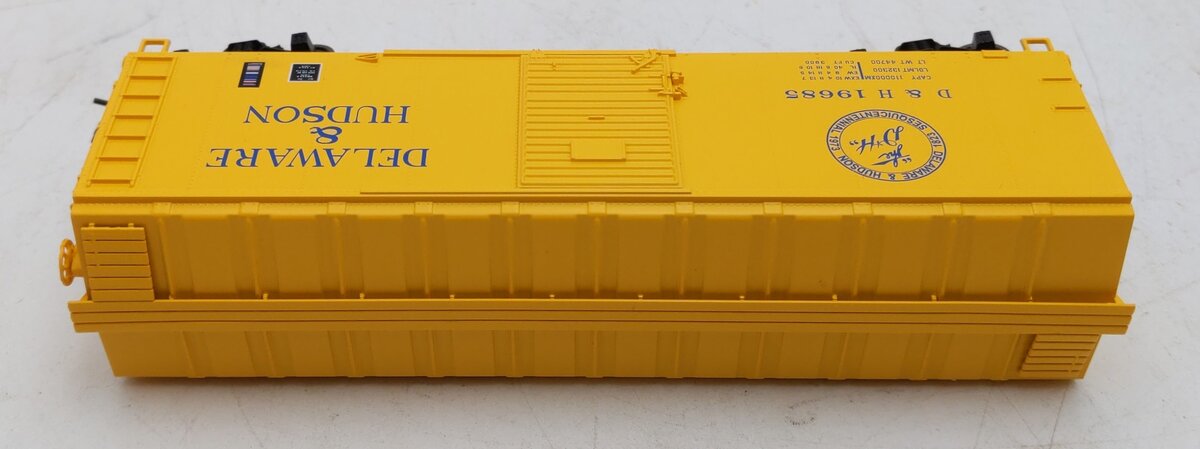Bowser 42847 HO Delaware and Hudson 40' Steel Side Box Car Ready-To-Run #19685