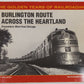 The Golden Years Of Railroading Burlington Route Across The Heartland Paperback VG