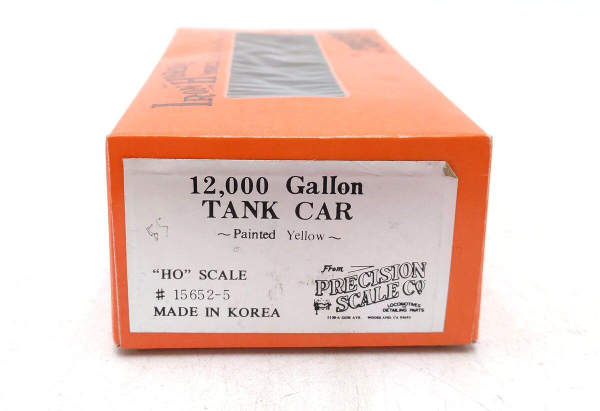 Precision Scale Co. 15652-5 HO Scale BRASS UCPX 12,000 Gallon Tank
