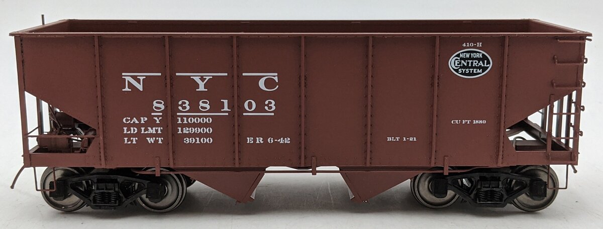 InterMountain 25414S-20 O NYC USRA 55-Ton 2-Bay Hopper #838103 (2-Rail) EX/Box