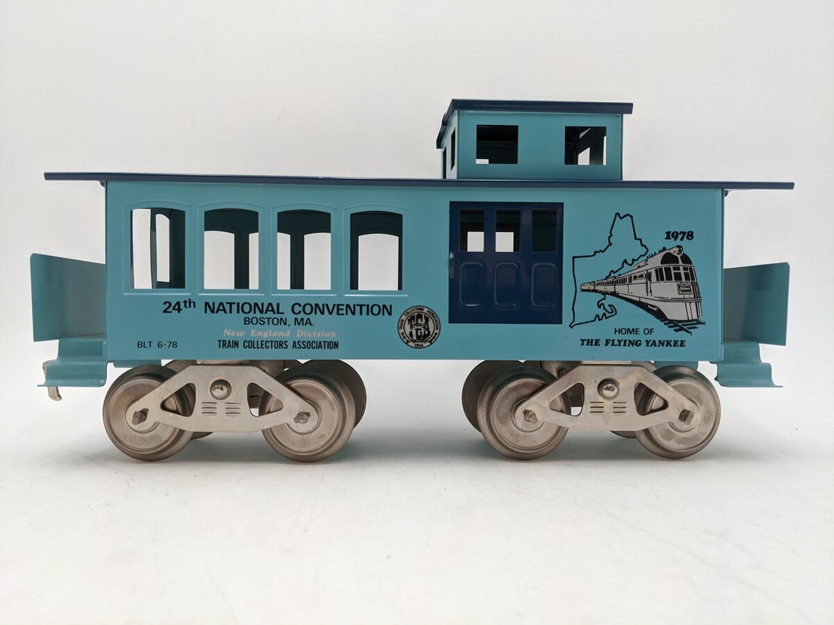 McCoy 1978 Standard Gauge 24th National TCA Convention Boston Caboose EX/Box