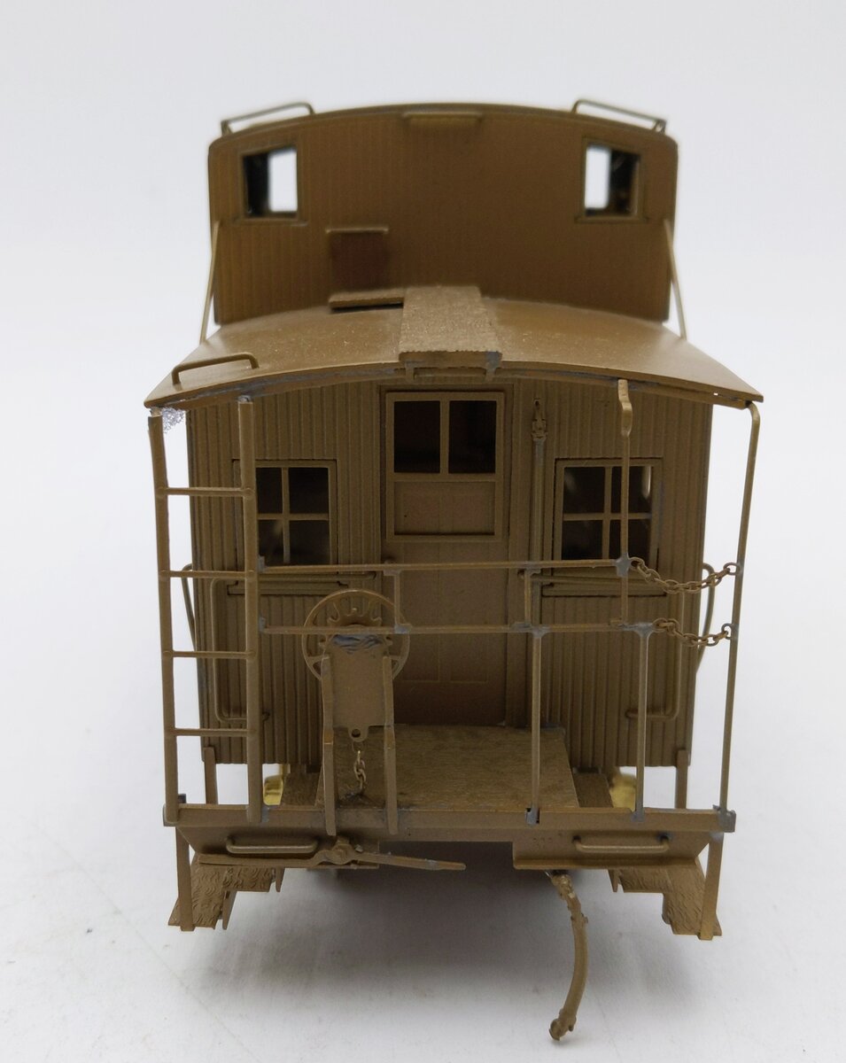 Alco Models O Scale Brass Caboose - 2 Rail EX