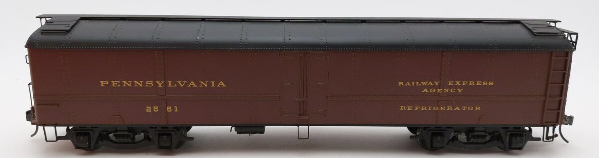 Precision Scale Co. 16123-1 O BRASS Pennsylvania R50B Express Reefer (2-Rail) EX/Box
