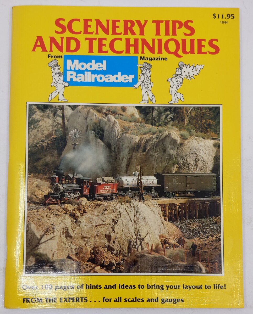Scenery Tips And Techniques Paperback Book By Model Railroaders VG