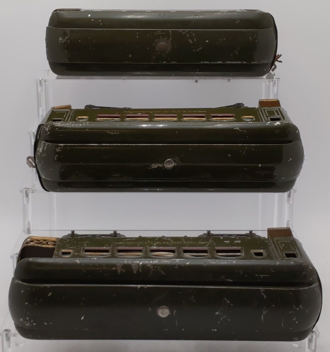 Lionel Vintage Standard Gauge New York Central Passenger Cars: 35, 35, 36 [3] VG