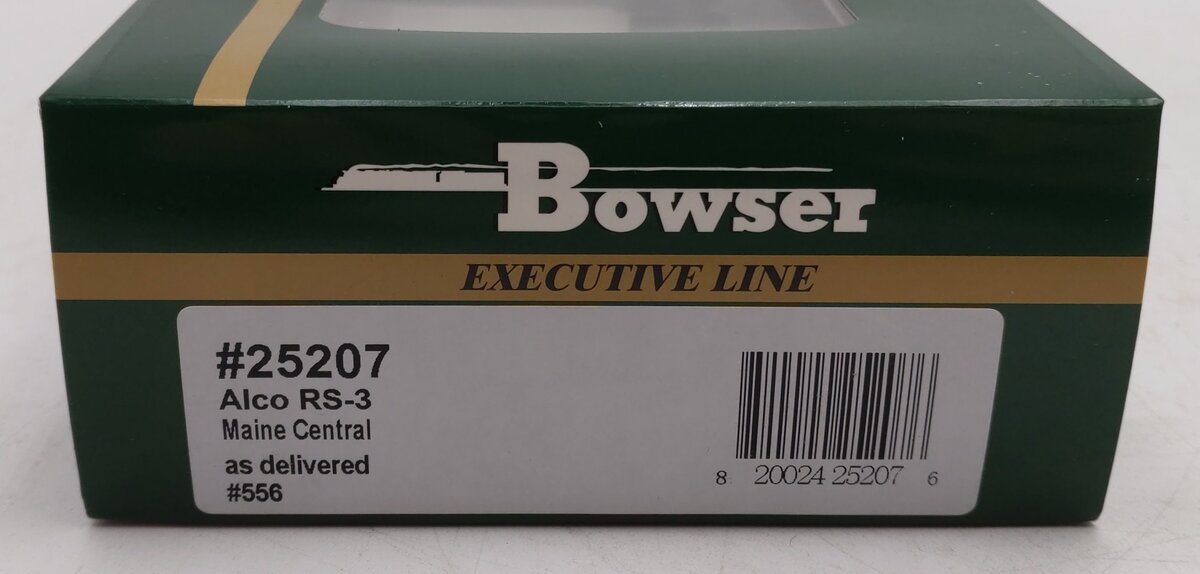 Bowser 25207 HO Maine Central ALCo RS-3 Diesel Locomotive #556