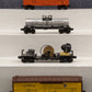 Lionel O Gauge Assorted Freight Cars: 6-16685, 6-19535, 6-15000, 6-16128 [4] EX/Box