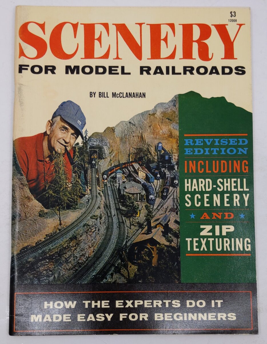 Scenery For Model Railroads Paperback Book By Bill McClanahan VG