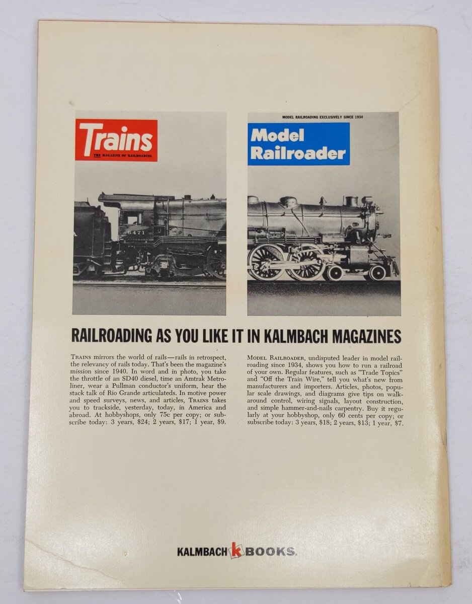 Scenery For Model Railroads Paperback Book By Bill McClanahan VG