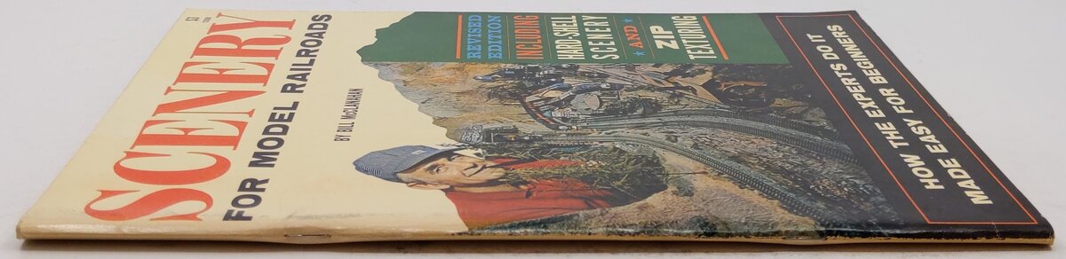 Scenery For Model Railroads Paperback Book By Bill McClanahan VG