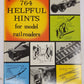 764 Helpful Hints for Model Railroaders Paperback Book By Bob Warren VG