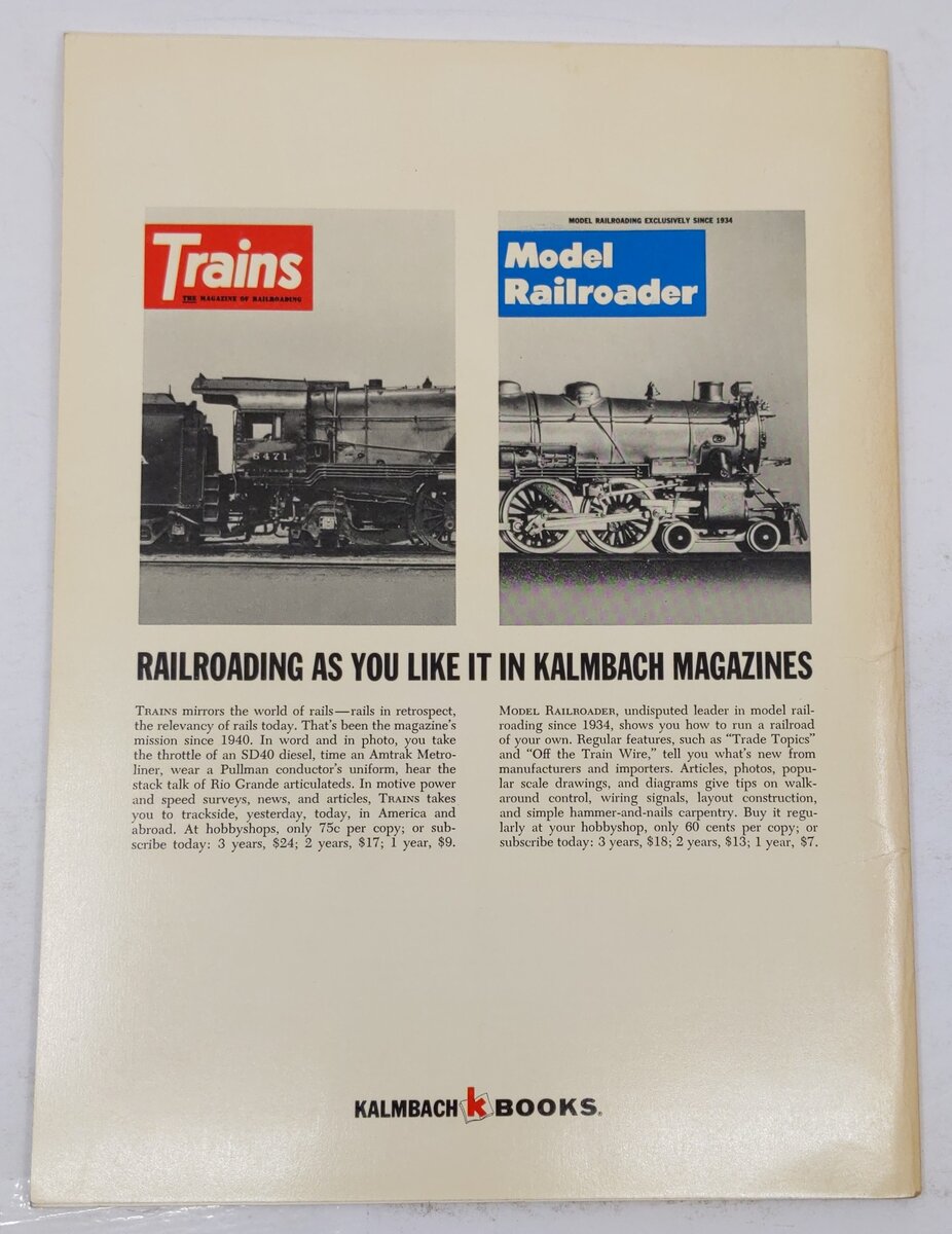 101 Track Plans For Model Railroaders Paperback Book By Linn H. Westcott VG