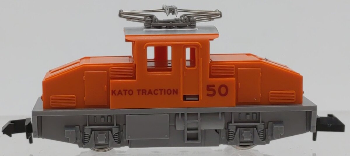 Kato 10-504-US N Kato Traction KATR 2-Axle Steeple Cab Electric Locomotive #50