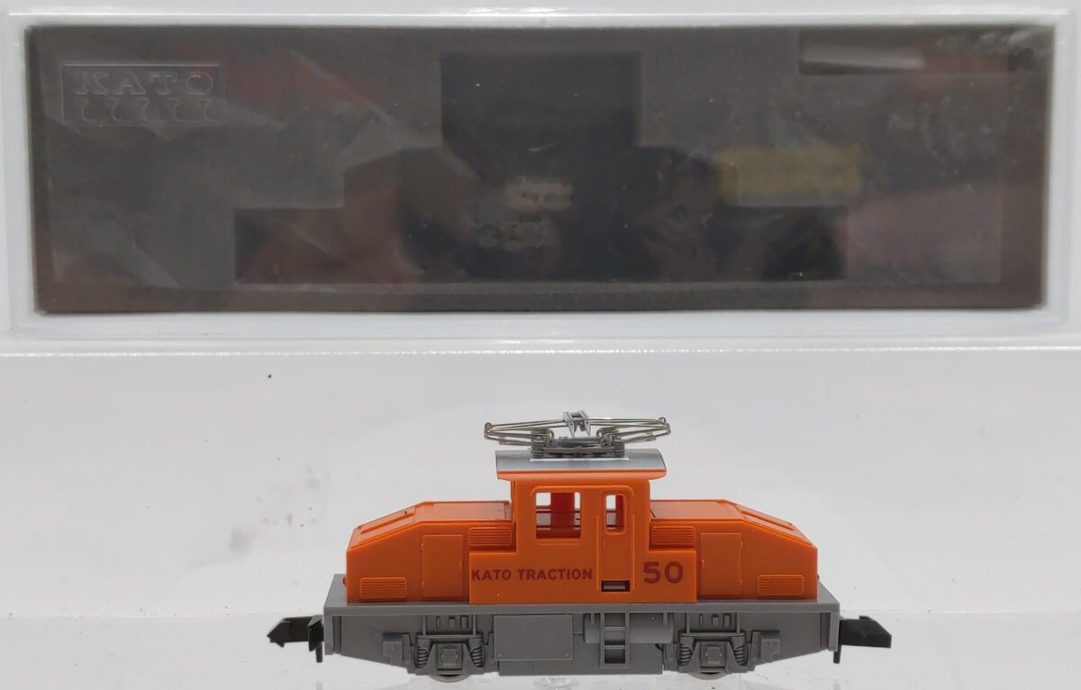 Kato 10-504-US N Kato Traction KATR 2-Axle Steeple Cab Electric Locomotive #50 LN/Box