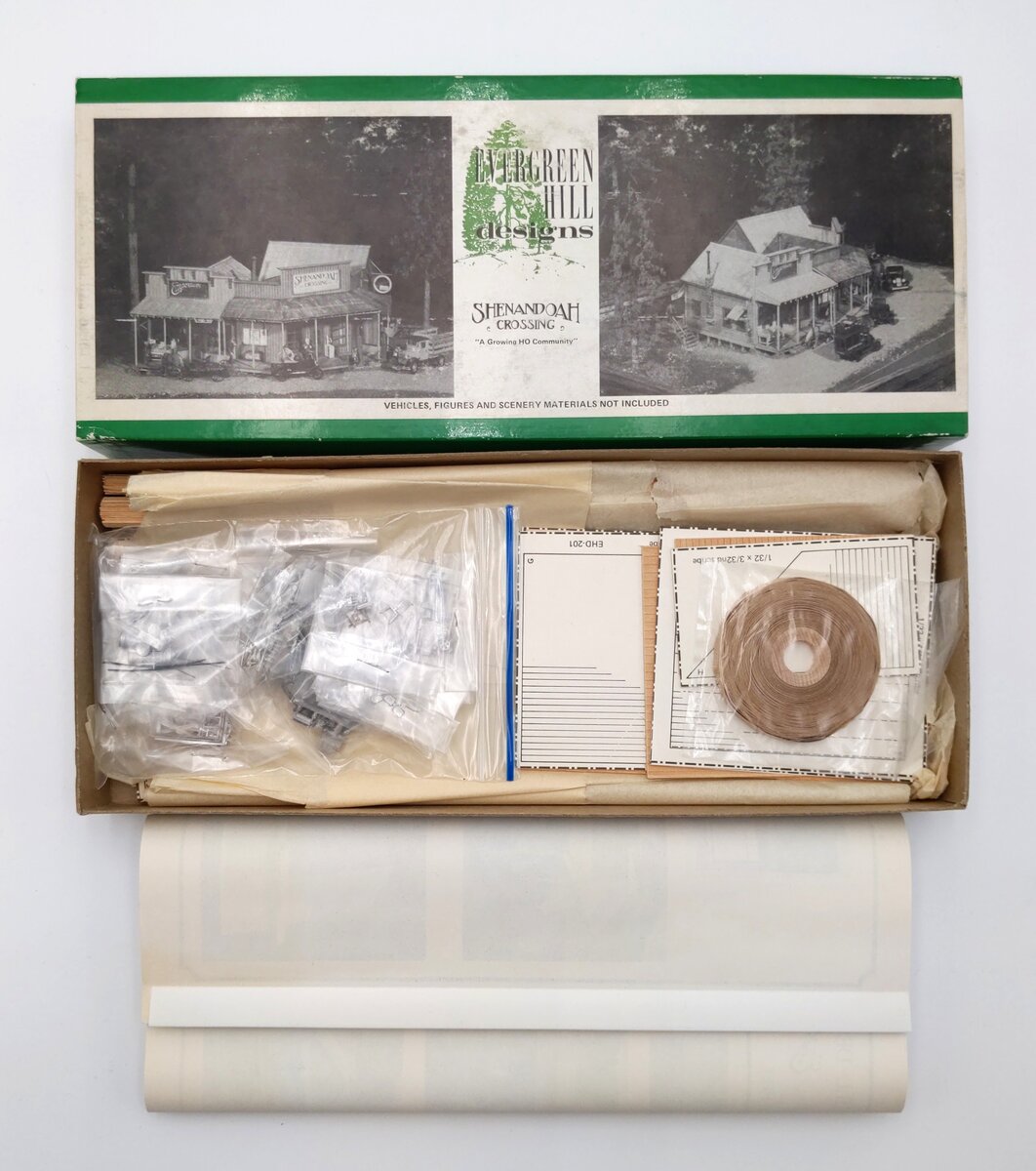 Evergreen Hill EHD-201A HO Scale Shenandoah Crossing Kit LN/Box