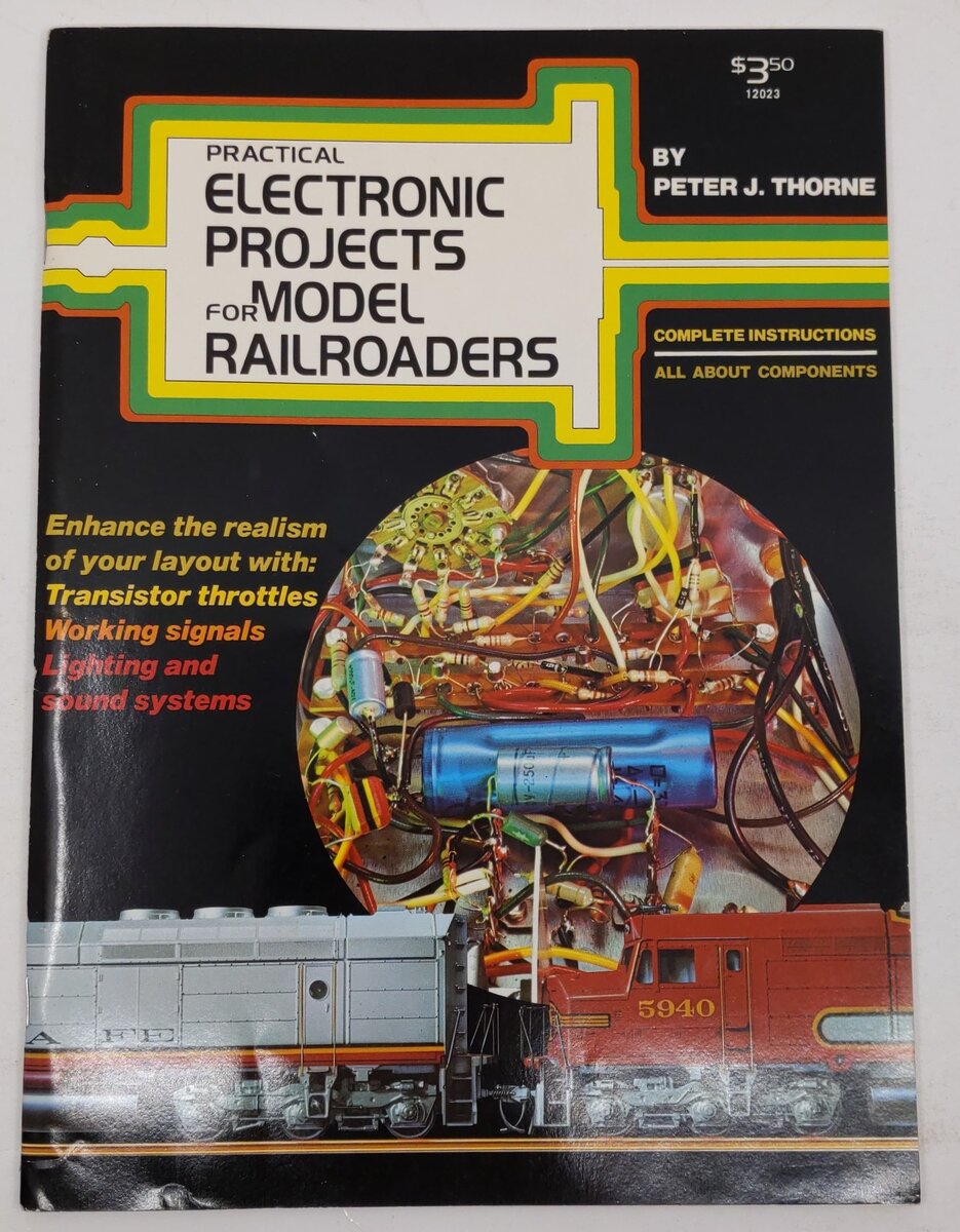 Practical Electronic Projects For Model Railroaders Paperback Book VG