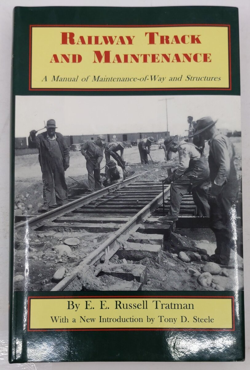 Railway Track And Maintenance Hardcover Book By E. E. Russell Tratman VG
