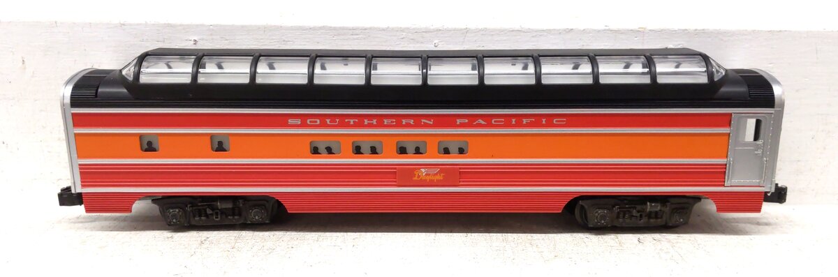 Lionel 6-19107 O Gauge Southern Pacific Daylight Full Vista Dome Passenger Car VG/Box