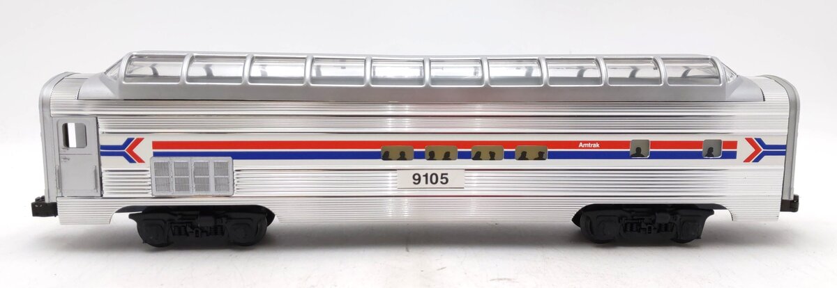 Lionel 6-19105 O Gauge Amtrak Full Vista Dome Car #9105 EX