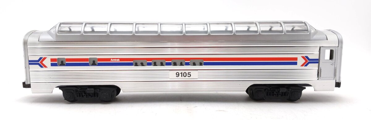 Lionel 6-19105 O Gauge Amtrak Full Vista Dome Car #9105 EX