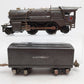 Lionel 259E Vintage O Gray 2-4-2 Streamlined Steam Locomotive & Tender