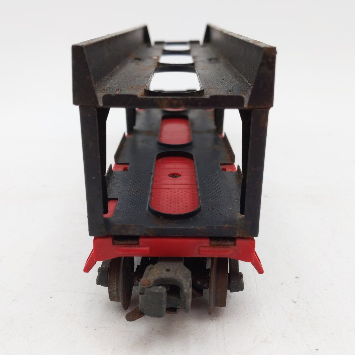 Lionel 6414 Vintage O Gauge Postwar Evans Autoloader with 4 Automobiles
