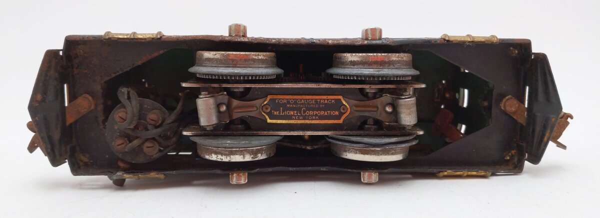 Lionel 253 Vintage O Prewar Green Tinplate Electric Locomotive