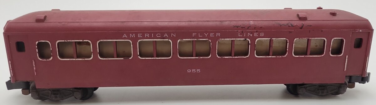 American Flyer 955 VIntage S American Flyer Lines Passenger Car