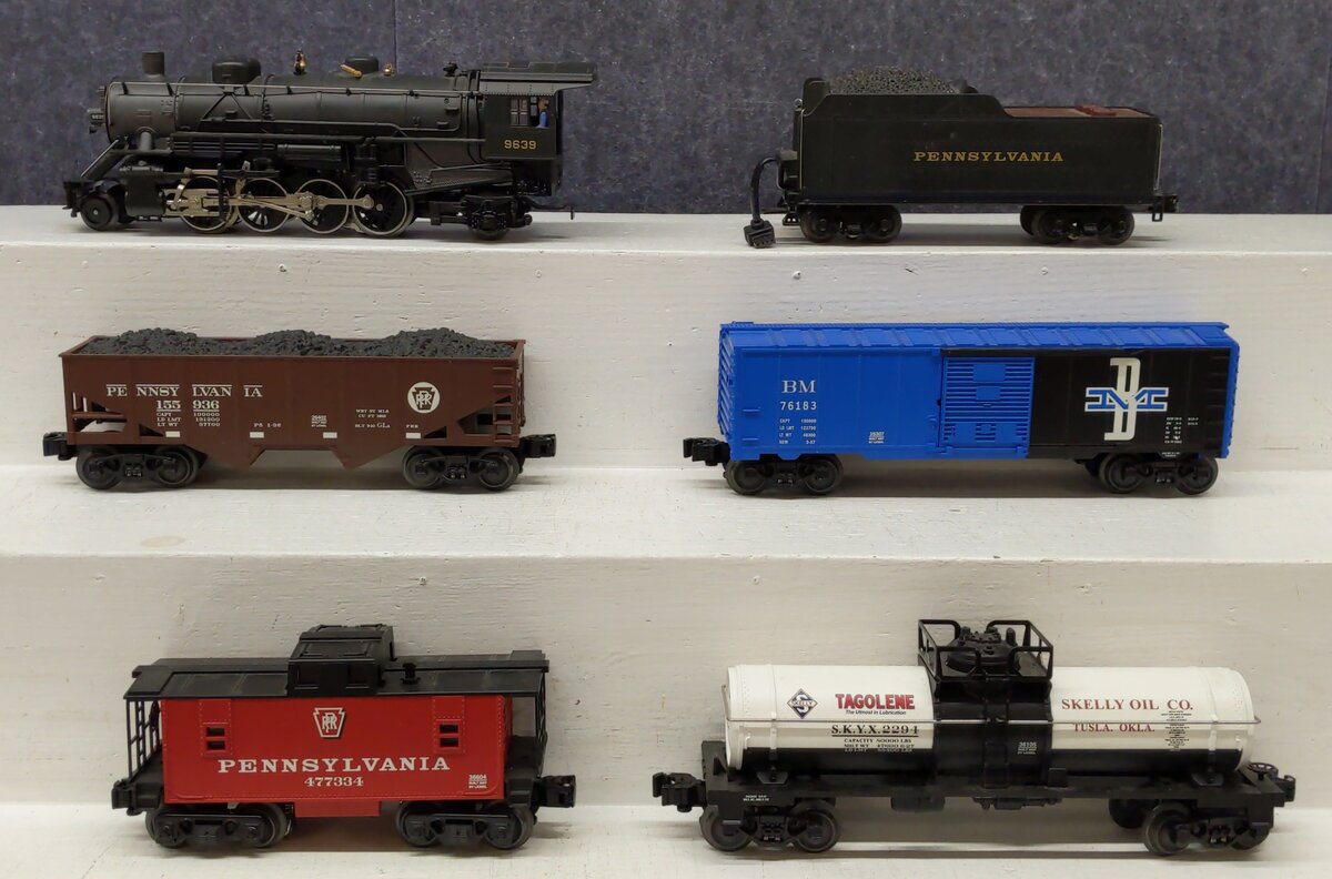 Lionel 6-30050 Pennsylvania O Gauge Super Steam Train Set EX/Box