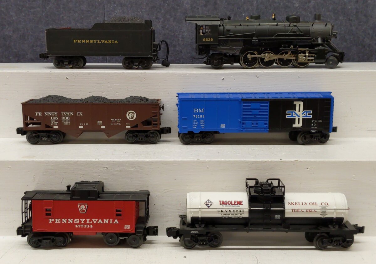 Lionel 6-30050 Pennsylvania O Gauge Super Steam Train Set EX/Box
