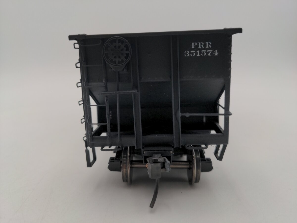 O Scale 2 Rail CUSTOM Pennsylvania Hopper Car #351574 VG