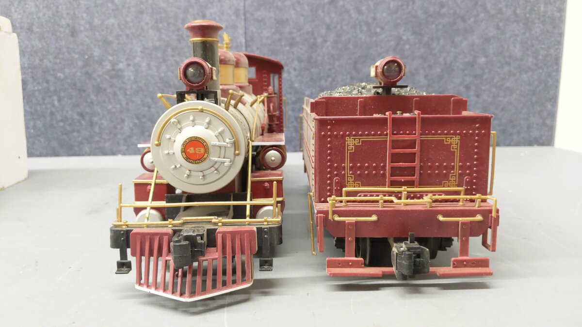 Bachmann 90011 Thunderbolt Express G Gauge Steam Train Set EX