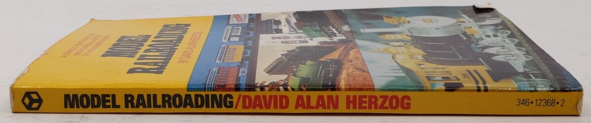 Model Railroading Paperback Book By David Alan Herzog VG