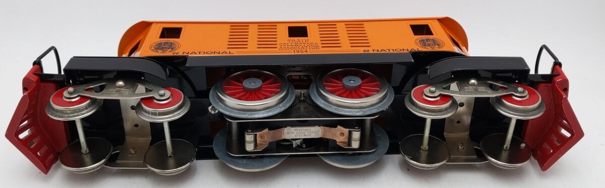 McCoy 1954 Standard Gauge National TCA 4-4-4 Orange Electric Locomotive LN