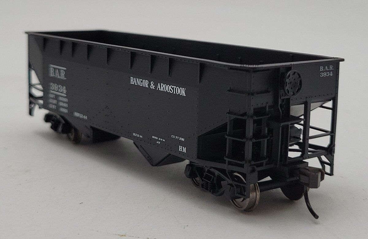 Atlas 18902 HO Scale Banger & aroostook 2-Bay Offset Hopper #3934