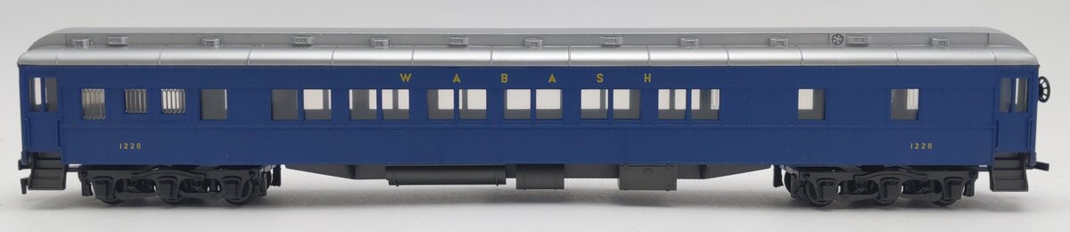 AHM 6201-WA HO Scale Wabash (WAB) 1920 Pullman Passenger Car #1228 EX/Box
