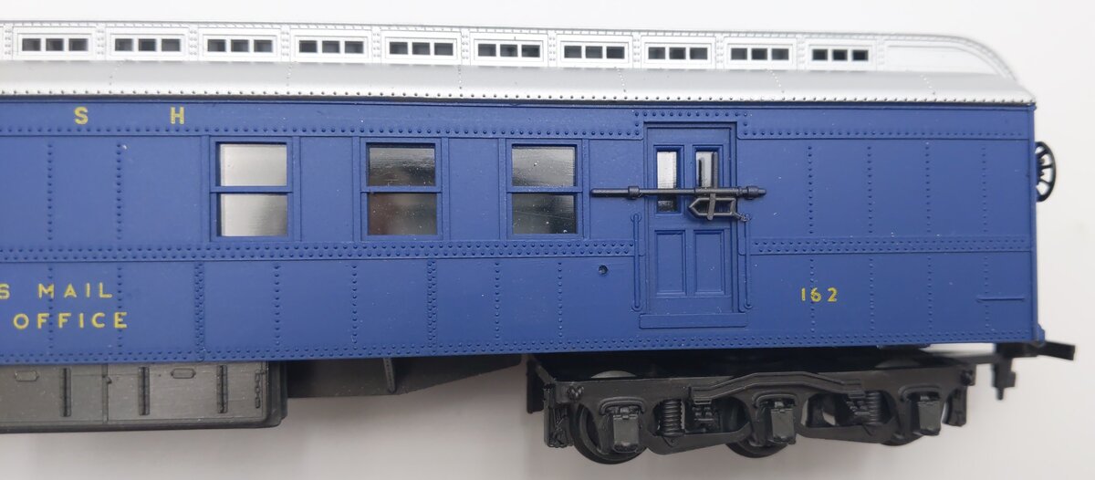 AHM 6206-WA HO Wabash 1920 Baggage US RPO Car #162 EX/Box