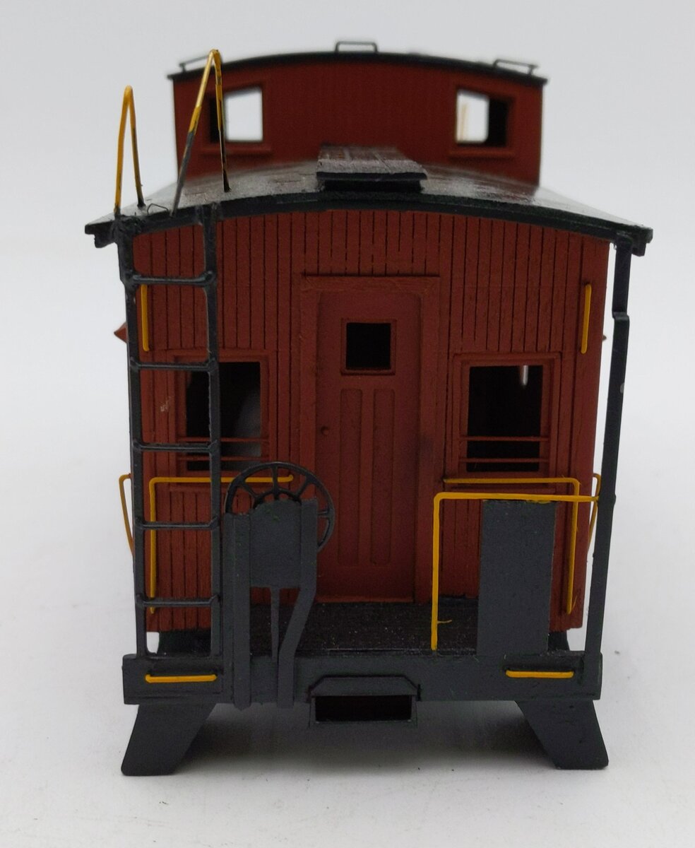 O Scale Generic Caboose Painted- 2 Rail