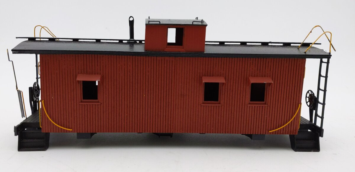 O Scale Generic Caboose Painted- 2 Rail