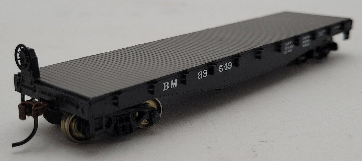 Athearn 97725 HO Scale Boston & Maine 40' Flat Car #33549