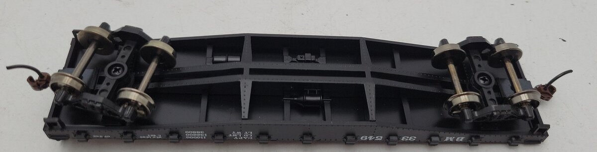 Athearn 97725 HO Scale Boston & Maine 40' Flat Car #33549